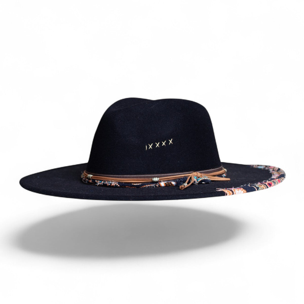 Black Statement Fedora Hat