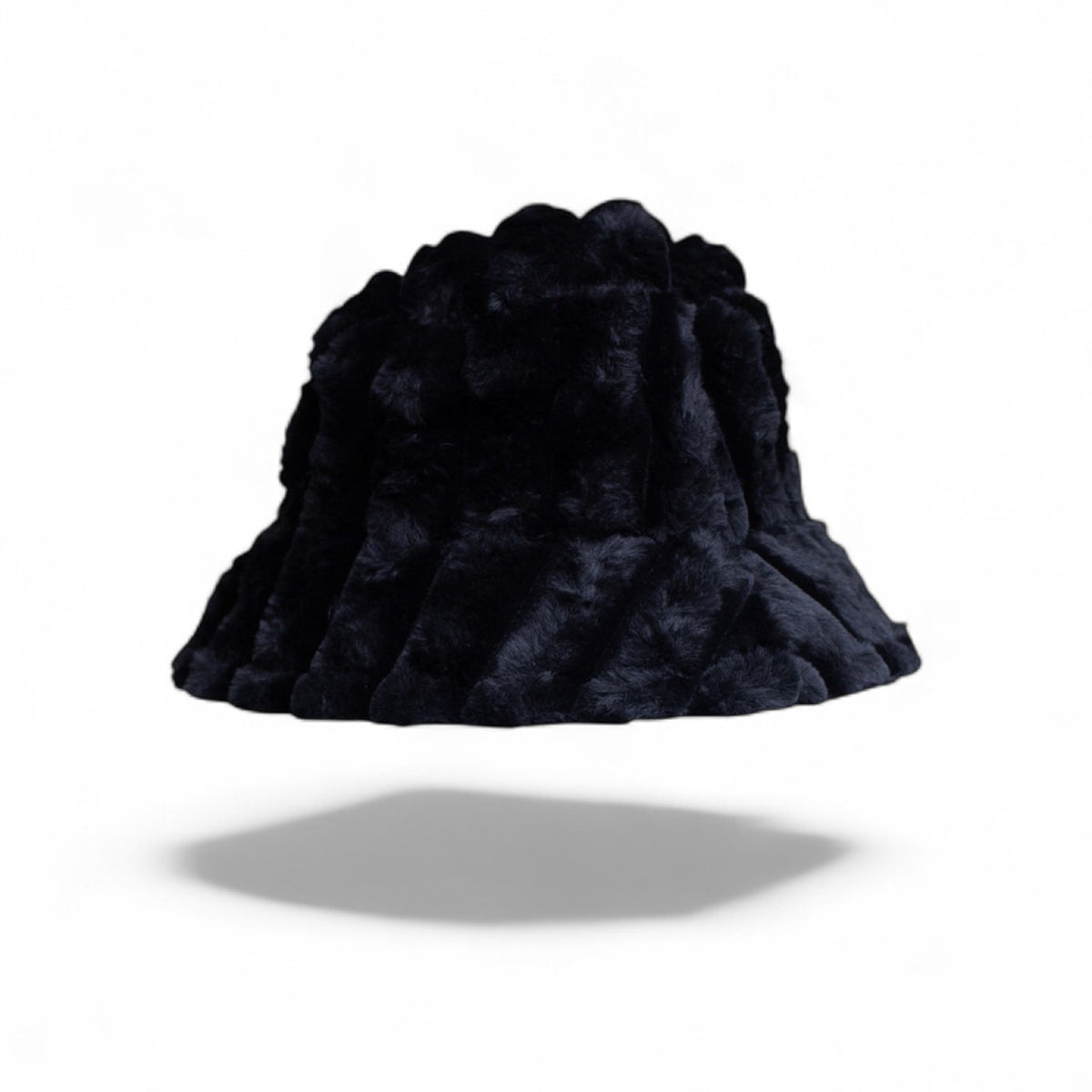 Midnight Luxe Faux Fur Bucket Hat