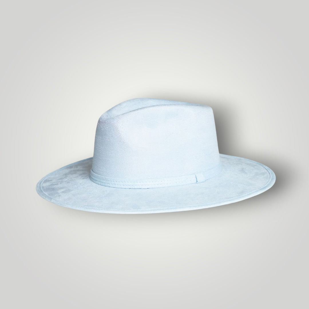 Ice Mist Crown Fedora Hat