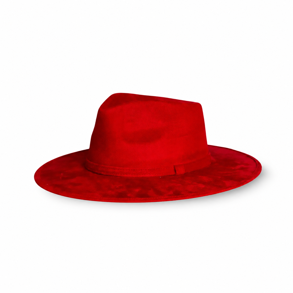 Crimson Flame Crown Fedora Hat