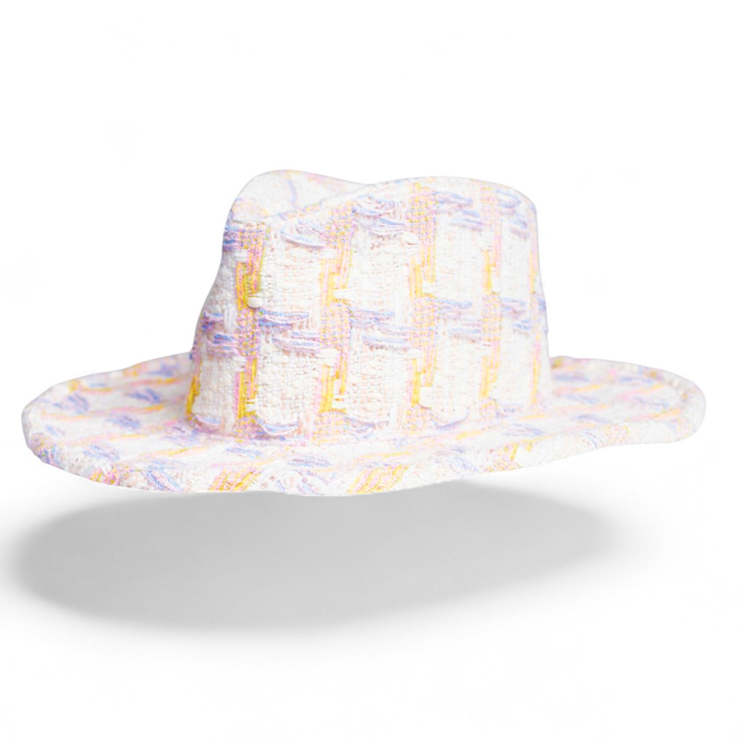 Pastel Tweed Western Hat