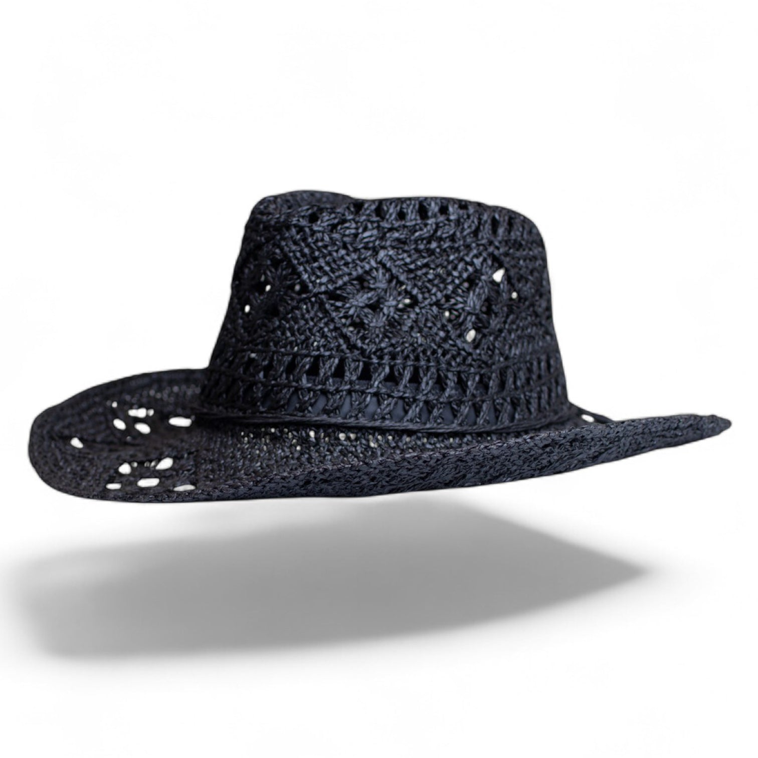 Woven Cowgirl Hat Duo (Black & Red Collection)