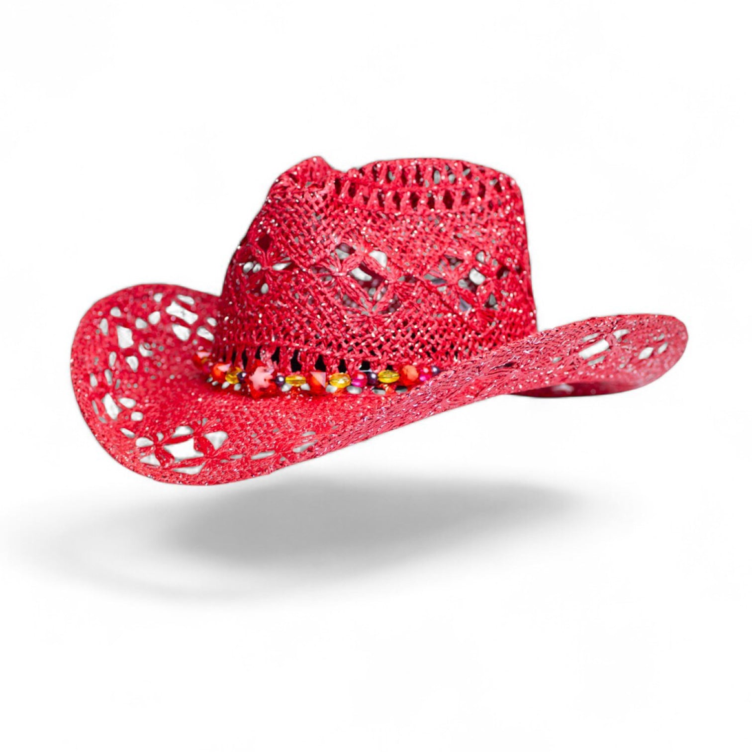 Beaded Straw Cowgirl Hat Collection