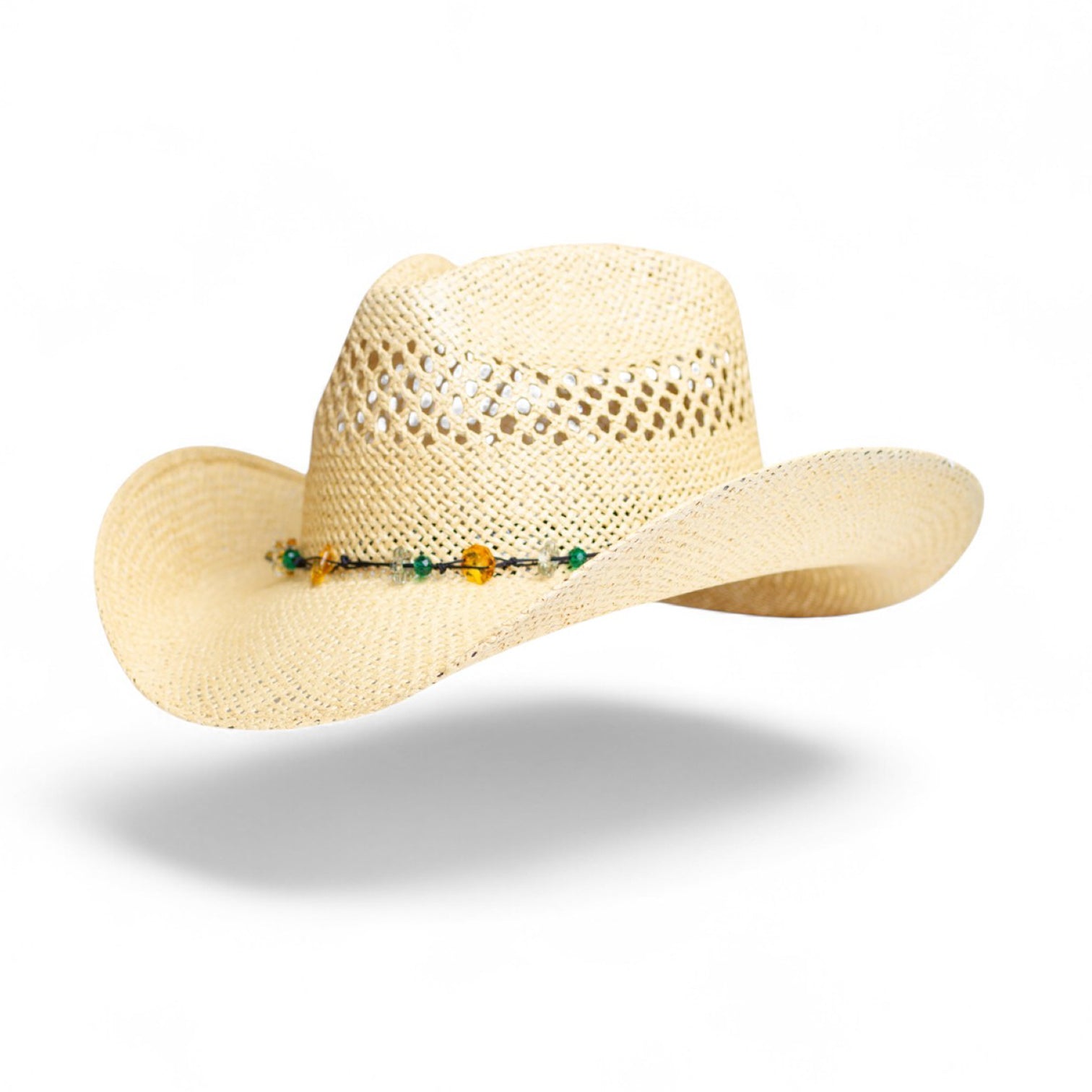 Beaded Straw Cowgirl Hat Collection