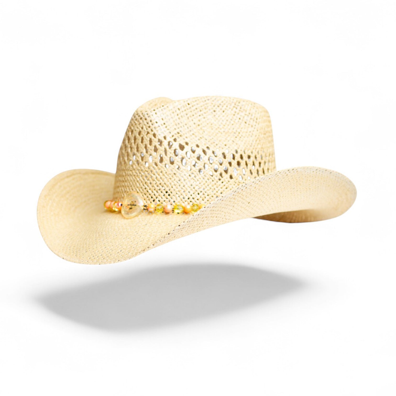 Beaded Straw Cowgirl Hat Collection