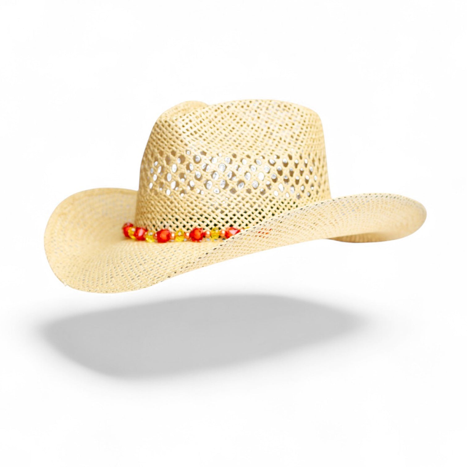 Beaded Straw Cowgirl Hat Collection