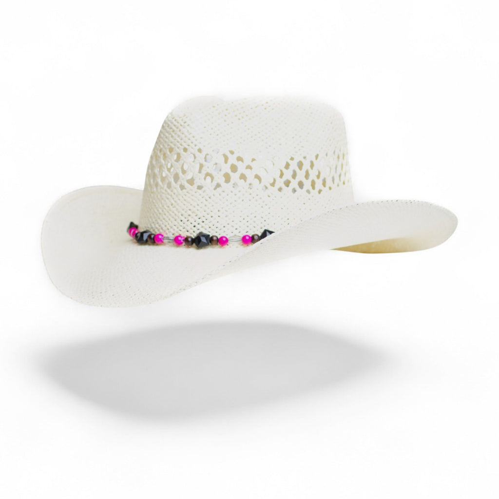 Beaded Straw Cowgirl Hat Collection