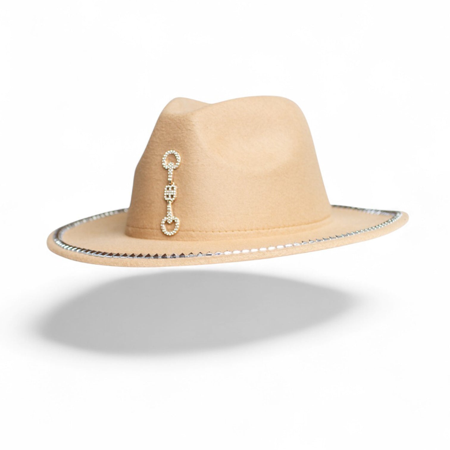 Egotistic Lifestyle – Luxe Felt Hat Collection with Rhinestone Bit Accent