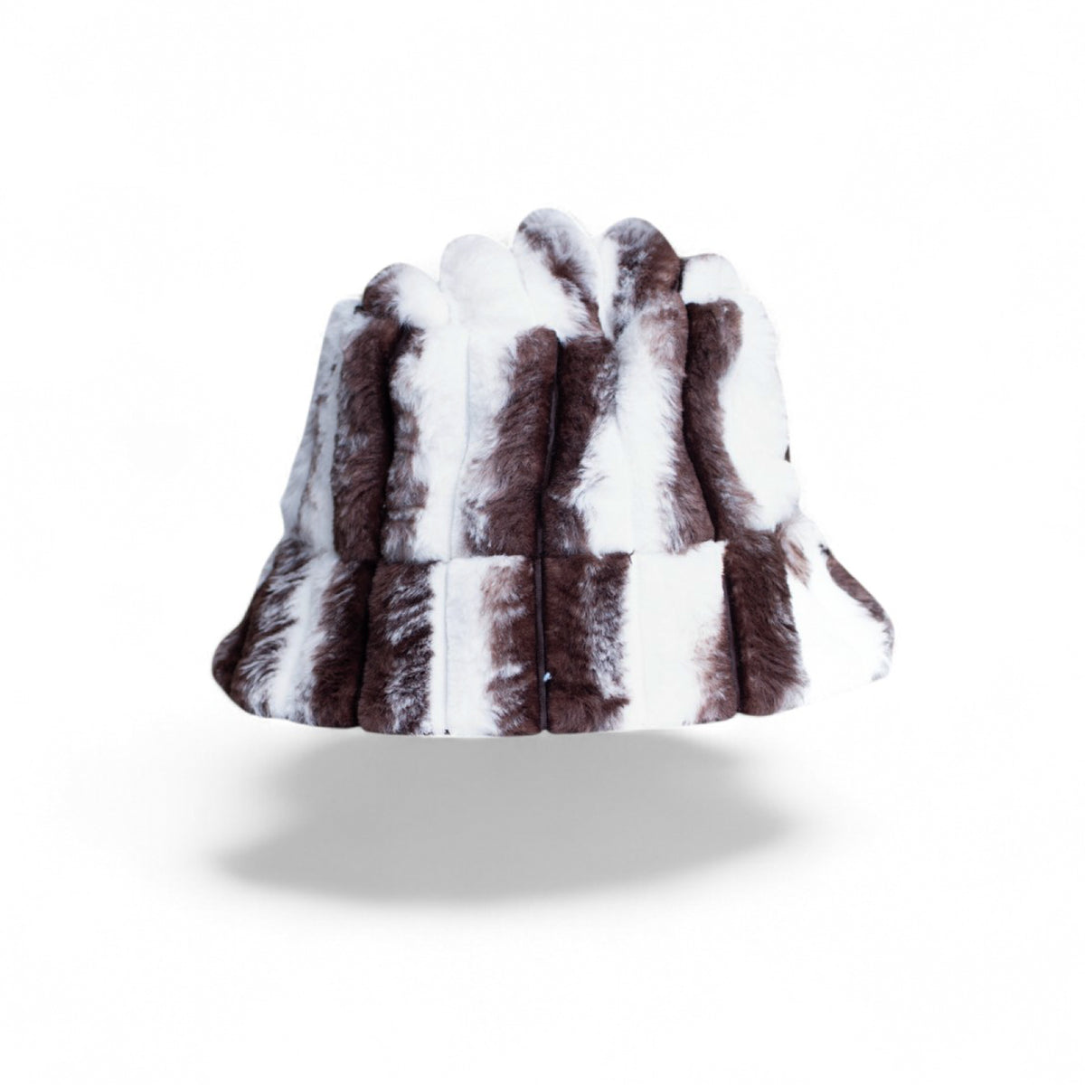 Snow Cocoa Faux Fur Bucket Hat