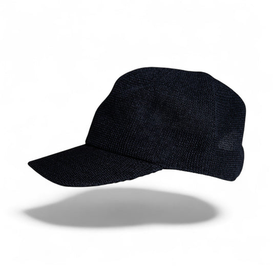 Black Breathable Mesh Baseball Cap