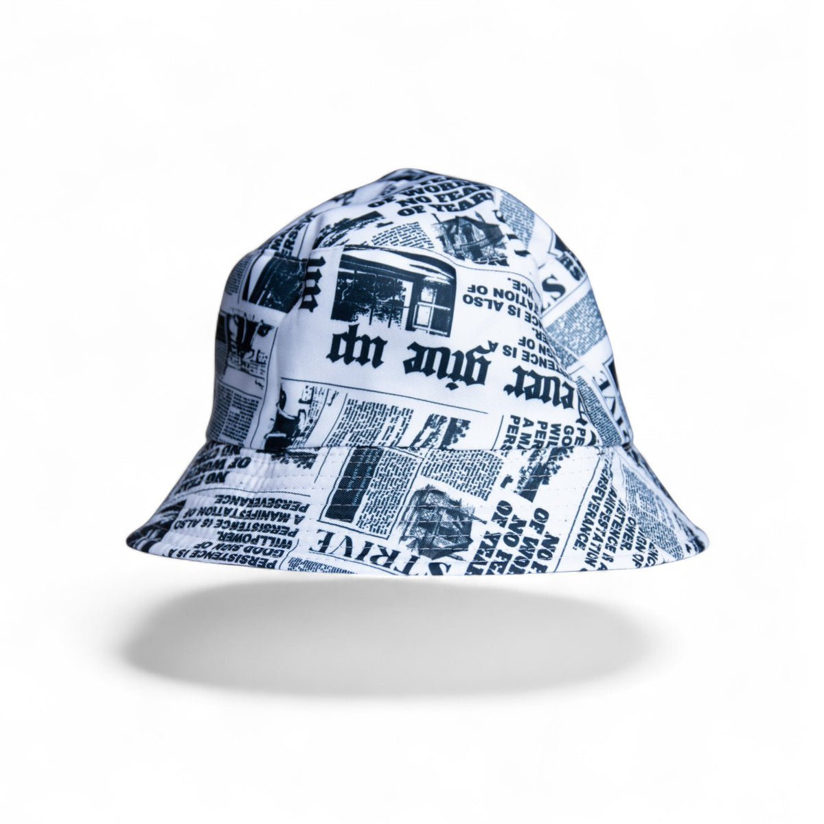 Black Retro Vibes Bucket Hat