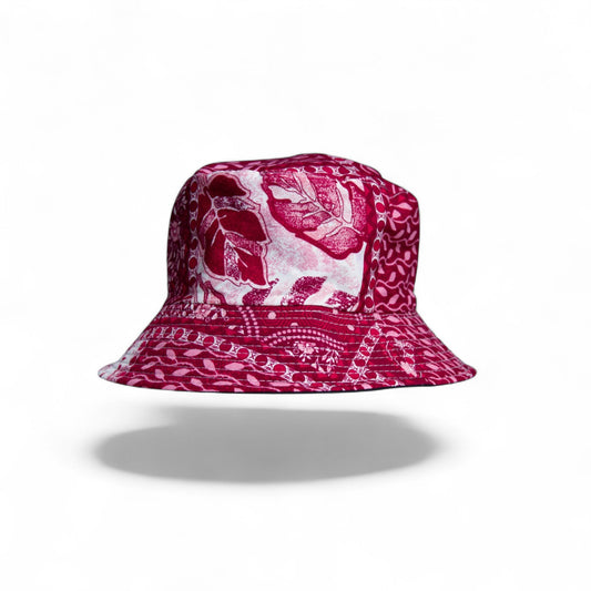 Red Urban Vibes Bucket Hat