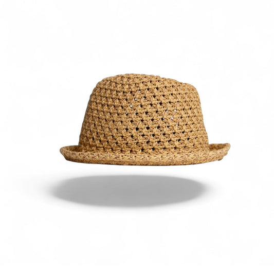 Wheat Woven Essence Fedora